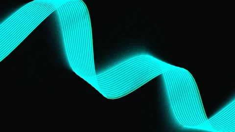 Neon blue fluid plasma background with smooth animated movement 스톡 동영상 338224069