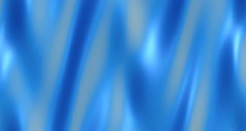 Neon blue glossy 3D rendered wave surface Stock Illustration
