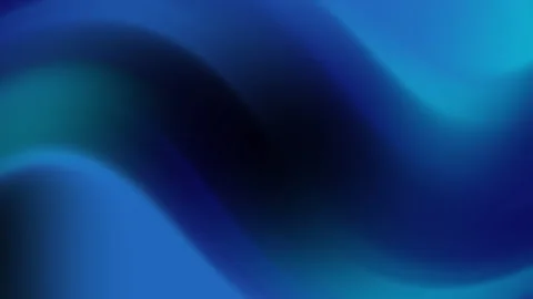 Neon blue illuminates a mesmerizing blue and dark blue gradient background Stock Footage 302968775