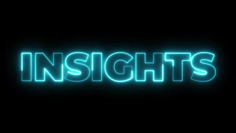 Neon Blue Insights: Unveiling Knowledge and Understanding Stock Footage 313325272