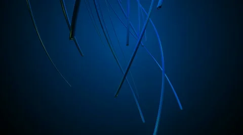 Neon blue lines Stock Footage 55386391