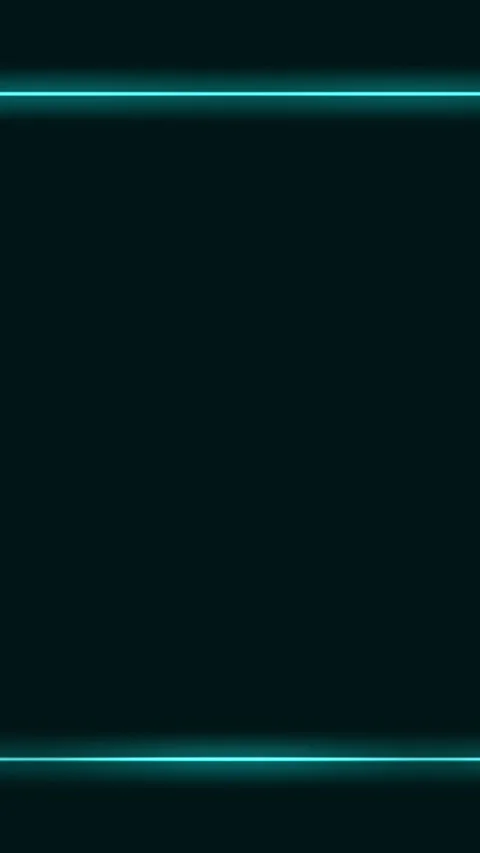 Neon blue lines glow with gradient, particles drift between Stock Footage 329898371