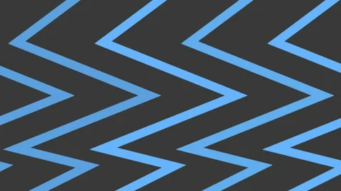 Neon blue zigzag pattern 스톡 동영상 168664651