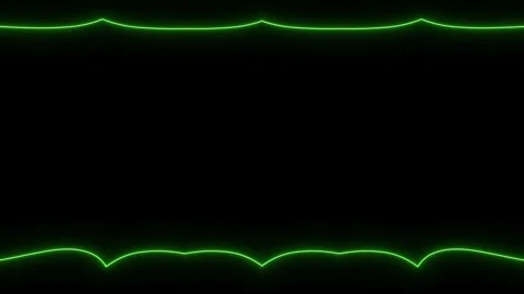 Neon Border Stock Footage 284391001