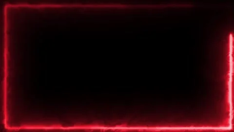 Neon Border  line Stock Footage 320569790