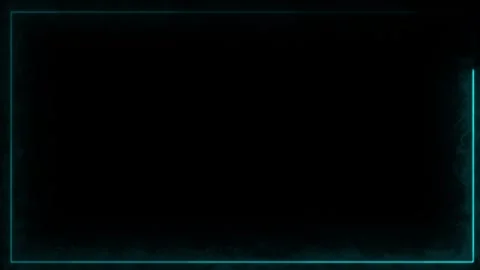 Neon Border  line Video stock 320569803