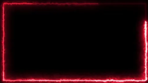 Neon Border  line Video stock 320569836