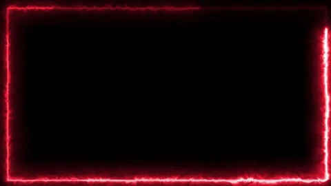 Neon Border  line Video stock 320569840