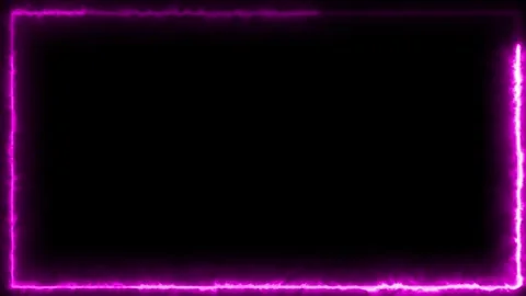 Neon Border  line Video stock 320569848