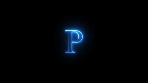 Neon Botswana is the Pula icon animated video Stock Footage 294532286