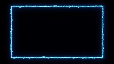 Neon box frame animated neon banner frame background red blue purple backgr.. Stock Footage 292995809