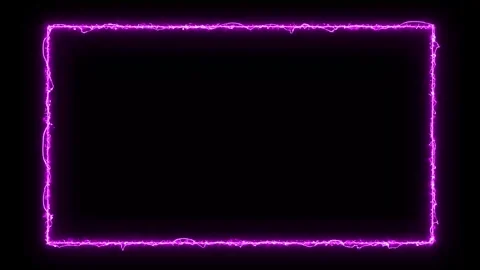 Neon box frame animated neon banner frame background red blue purple backgr.. Stock Footage 292995811