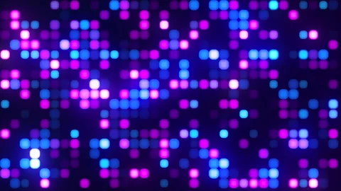 Neon bright disco lights background. Glowing disco party animation. Stock Footage 275279449