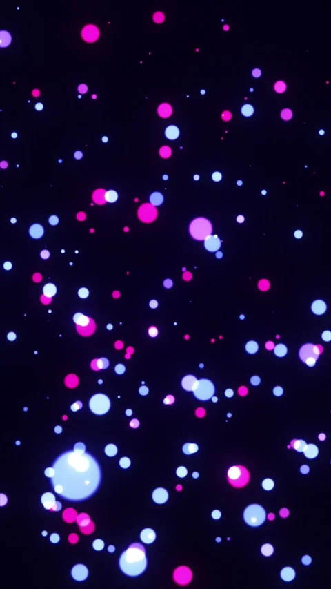 Neon Bubble Motion Stock Footage 310965449