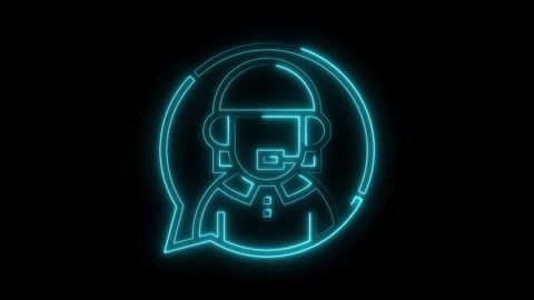 Icon Help Center Stock Video Footage | Royalty Free Icon Help Center ...