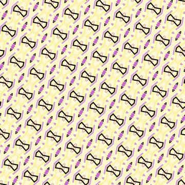 Neon candy bright linear texture backdrop with spring neon, lemon fizz, soft vio Illustrazione stock