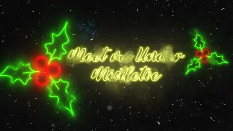 Neon Christmas Scene || After Effects Stock After Effects