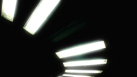 Neon circle defect breaking Stock-Footage 341960465