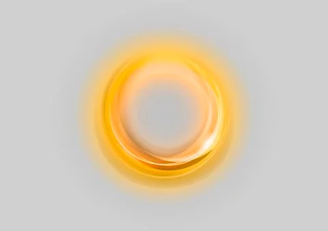 Neon circle Stock Illustration