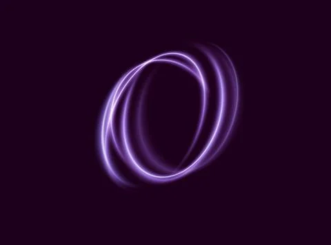 Neon circle vector abstract background. Futuristic tech style. Abstract backg 스톡 일러스트