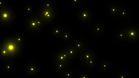 Neon circle yellow glow particles motion abstract seamless vj loop background Stock Footage 285706595