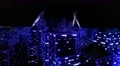 Neon city fly over urban skyscraper glow computer tron matrix 4k 4k or 4k+ Resolution