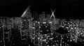 Neon city fly over urban skyscraper glow computer tron matrix 4k 4k or 4k+ Resolution