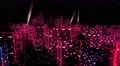 Neon city fly over urban skyscraper glow computer tron matrix 4k 4k or 4k+ Resolution