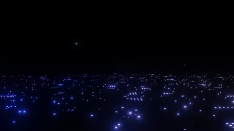 Neon City Video stock 149853763