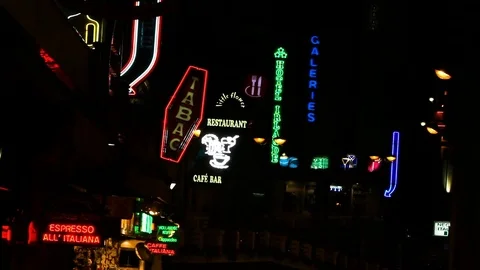 Neon in close up Video stock 82824796