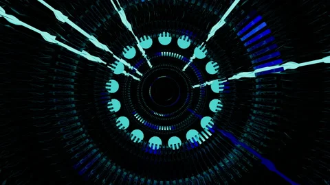 Neon Collider Stock Footage 202222317