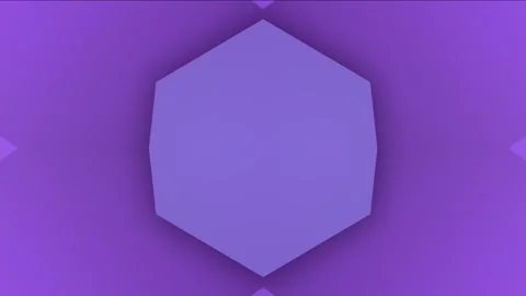 Neon color abstract symmetrical pattern loop animatio. 3d rendering HD Stock Footage 252055447