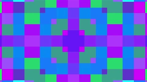 Neon color geometric pattern seamless loop Stock Footage 240323688