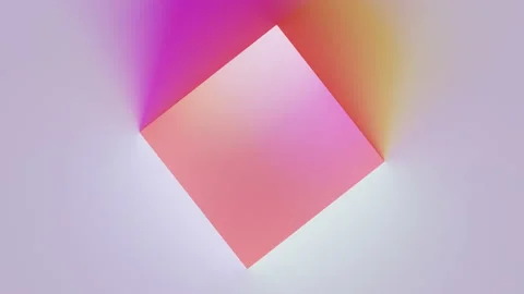 Neon color gradient visuals. Fluorescent light emission. Stock Footage 148520218