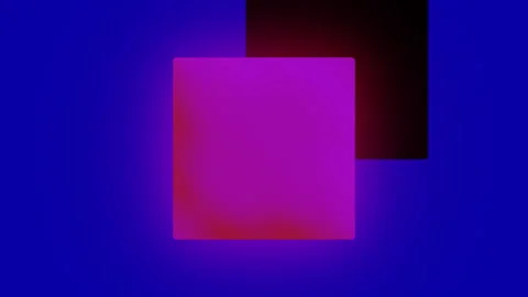 Neon color gradient visuals. Fluorescent light emission. Stock Footage 150762233