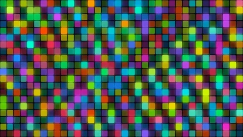 Neon Color Matrix Data Pattern Technology Background Stock Footage 346755090