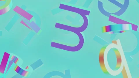 Neon color shapes visuals Stock Footage 149058179