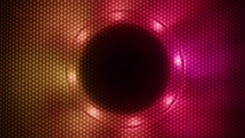 Neon colorful pc processor cooler rotating close-up. Neon system unit, computer Stock Footage 270188091