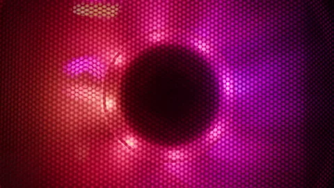 Neon colorful pc processor cooler rotating close-up. Neon system unit, computer Stock Footage 270492024