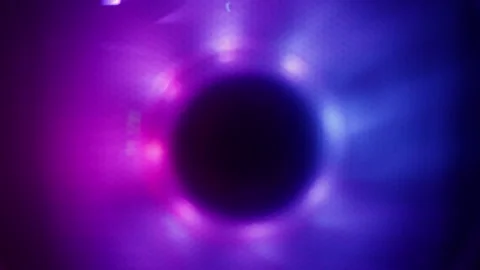 Neon colorful pc processor cooler rotating close-up. Neon system unit, computer Stock Footage 271375408