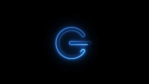 Neon Computer and laptop power on and off icon animated video Stock Footage 294206882