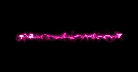 Neon cool futuristic lower third in moving cool neon colors on a dark backg.. Stock Illustration