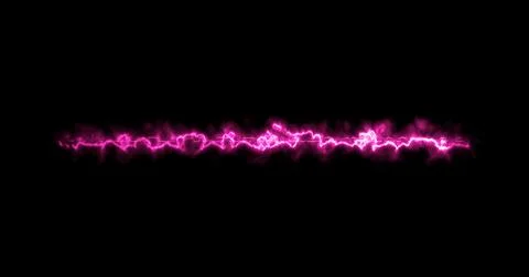 Neon cool futuristic lower third in moving cool neon colors on a dark backg.. Stock Illustration