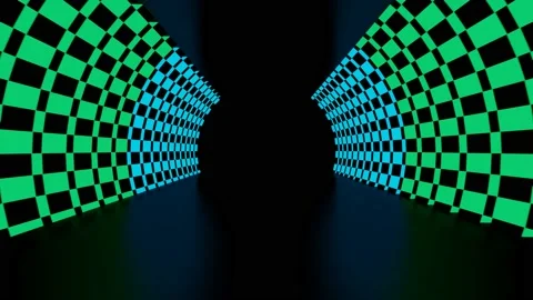 Neon corridor-0180200-0600 Video stock 147925342