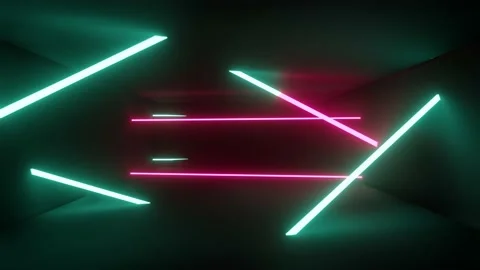 Neon corridor-0310200-0600 Stock Footage 147925392