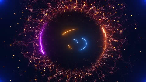 Neon Countdown 10-0 Stock Footage 169931359