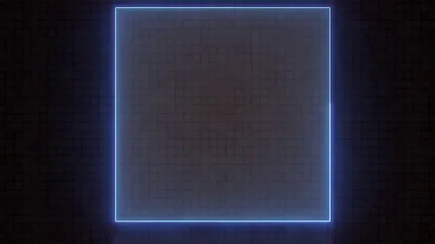 Neon Counter increasing from 1 to 10 스톡 동영상 76032181