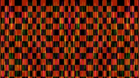Neon Cyberpunk Grid Abstract Digital Tech Background Pattern Loop Stock Footage 336258891