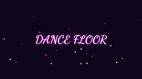 Neon Dance Floor Text Animation on Dark Background Abstract Video Loop Stock Footage 337501141
