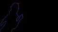 Neon Dancer - 6 HD Footage